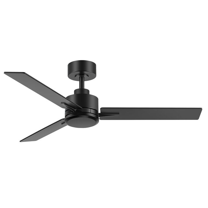 Breezary 48" Ceiling Fan No Light, 3 Blades, DC Motor, 6 Speeds, Remote Control, Reversible