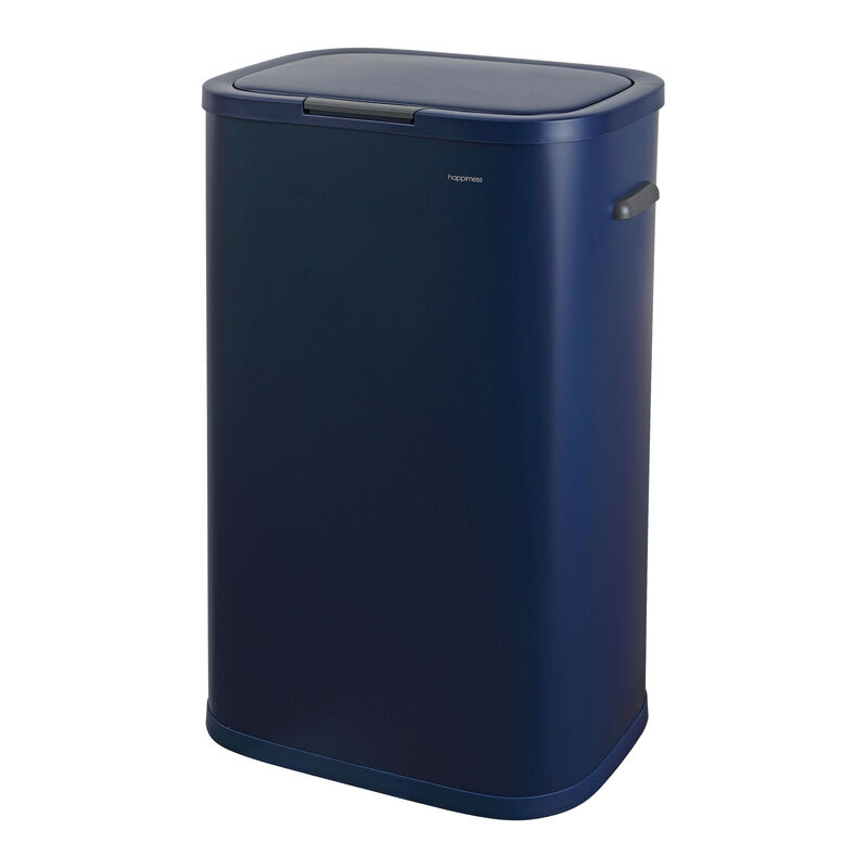 Tammi Kitchen 14.5-Gallon Slim Metal Push Button Trash Can