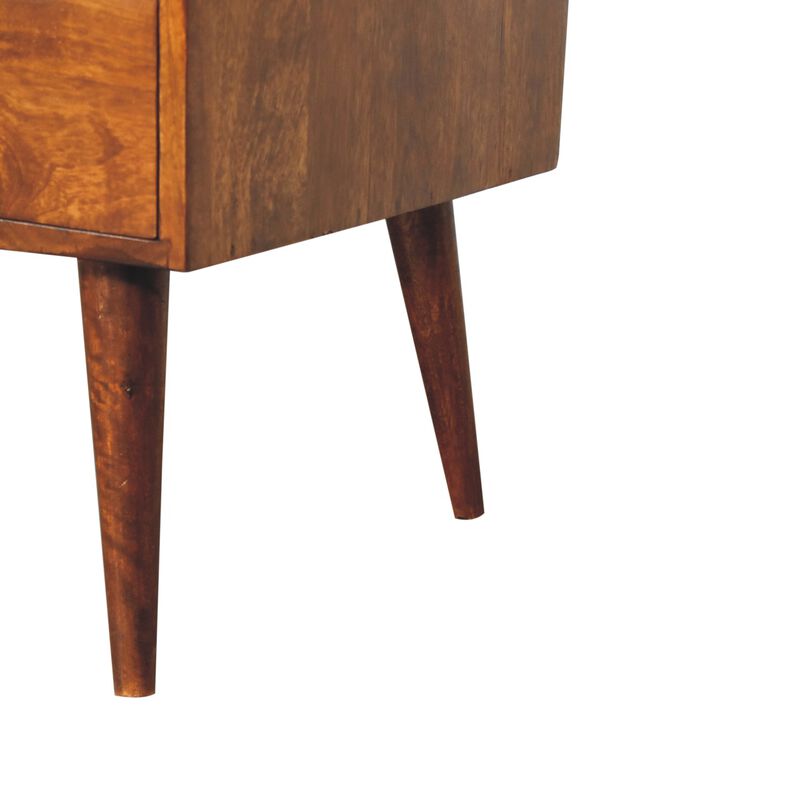 Artisan Furniture Solid Wood Elevated Chestnut Media Unit