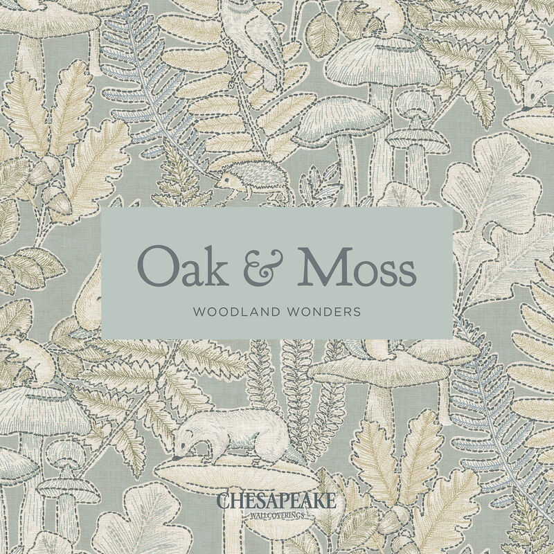 Tap Root Charcoal Floral Damask Wallpaper image number 4
