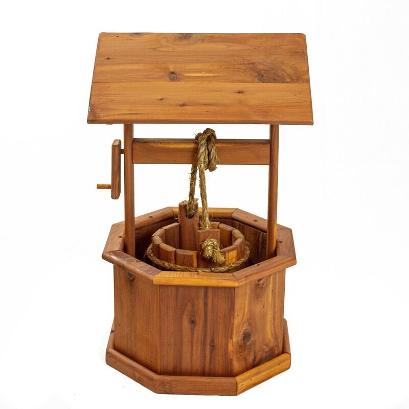 American Furniture Classics 24" Small Wishing Well image number 8