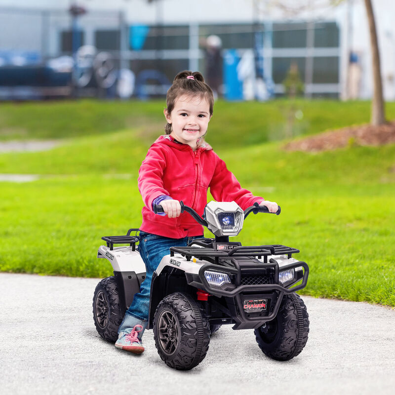 BreeBe 12V Electric Toy Car with Forward Backward Function, Music, LED Headlights image number 1