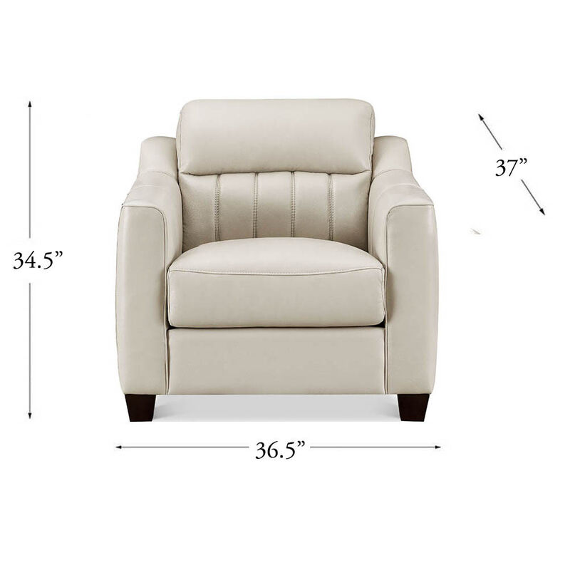 Uptown Top Grain Leather Chair