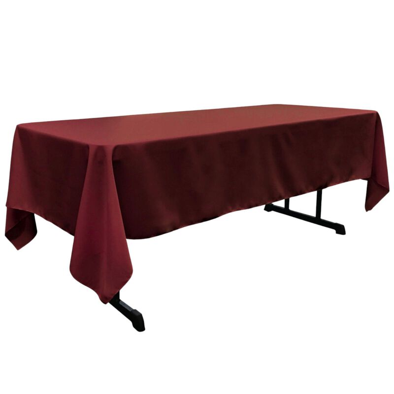Rectangular Tablecloth 60 by 102 Inch Polyester Poplin Fabric image number 0