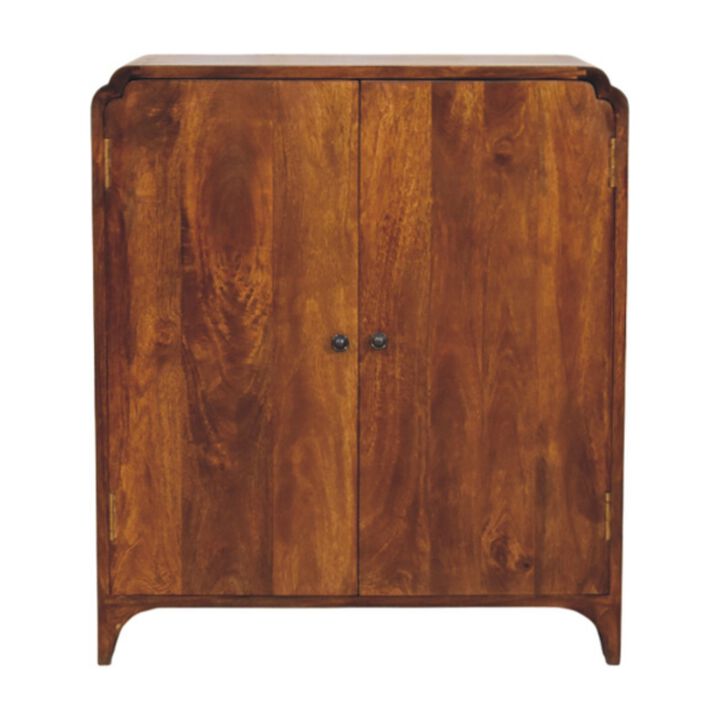Artisan Furniture Solid Wood Newton Chestnut Cabinet