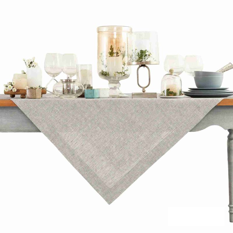 Solino Home 100% Pure Linen Table Throw - Athena.
