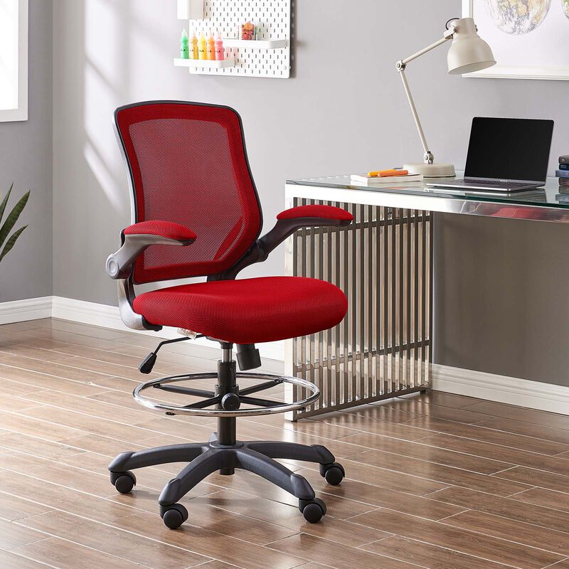 Modway Furniture - Veer Drafting Chair Gray image number 9
