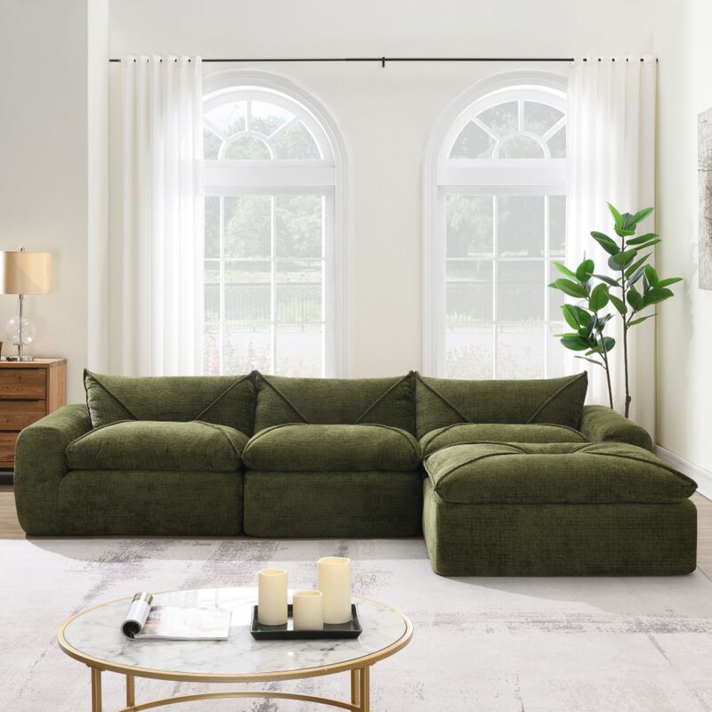 Neltaf Compressed Sectional Sofa image number 2