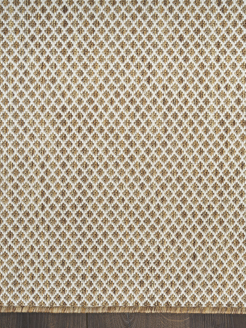Courtyard COU01 Jute/Ivory 9' x 12' Rug
