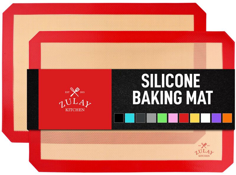 (2 Pack) Reusable Silicone Baking Mat Sheet Set