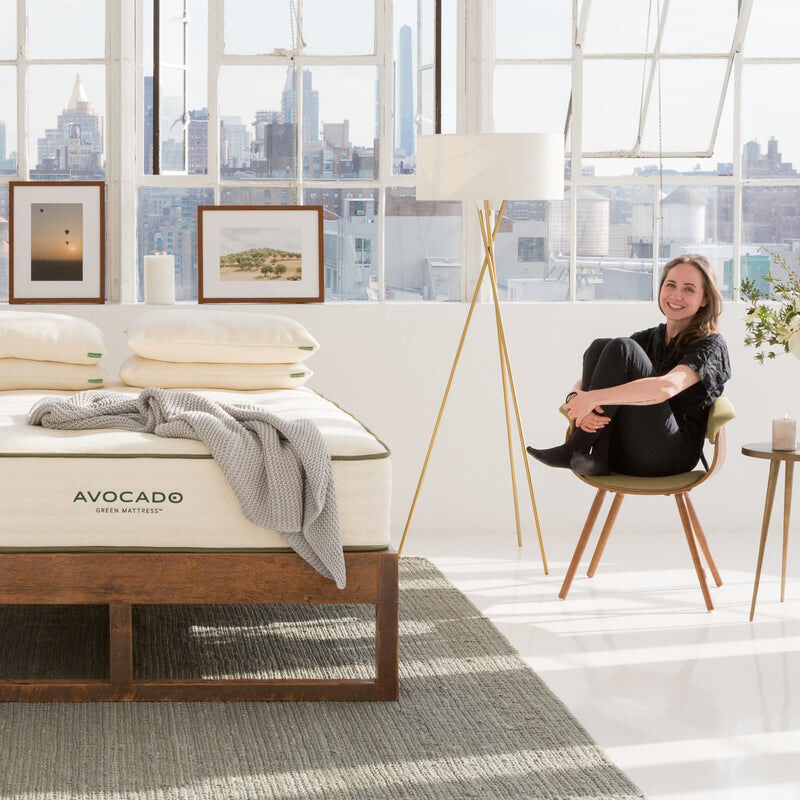 Avocado Green Mattress - Queen Plush Pillow-Top image number 4