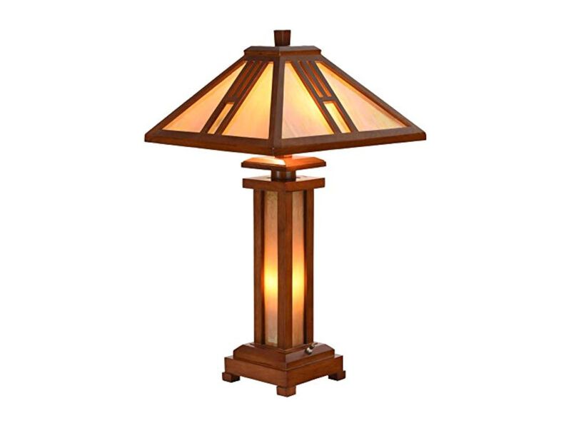 Tiffany Style Stained Glass Table Lamp For Bedroom Living Room image number 0