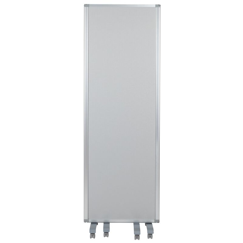 Flash Furniture Double Sided Mobile Magnetic Whiteboard, 72"H x 24"W image number 6