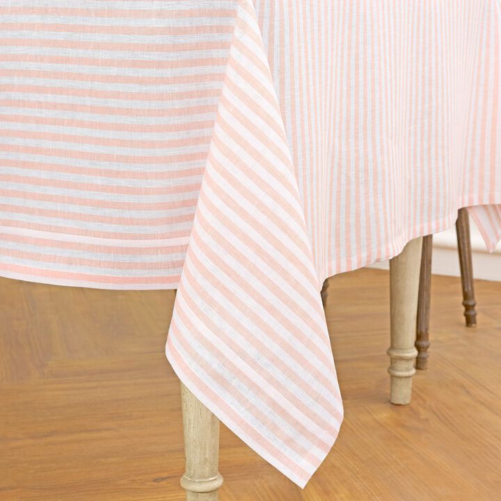 Linen Tablecloth - Amalfi Stripe