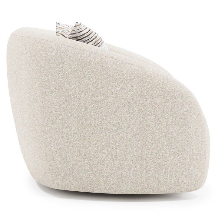 Austen Fabric Swivel Chair