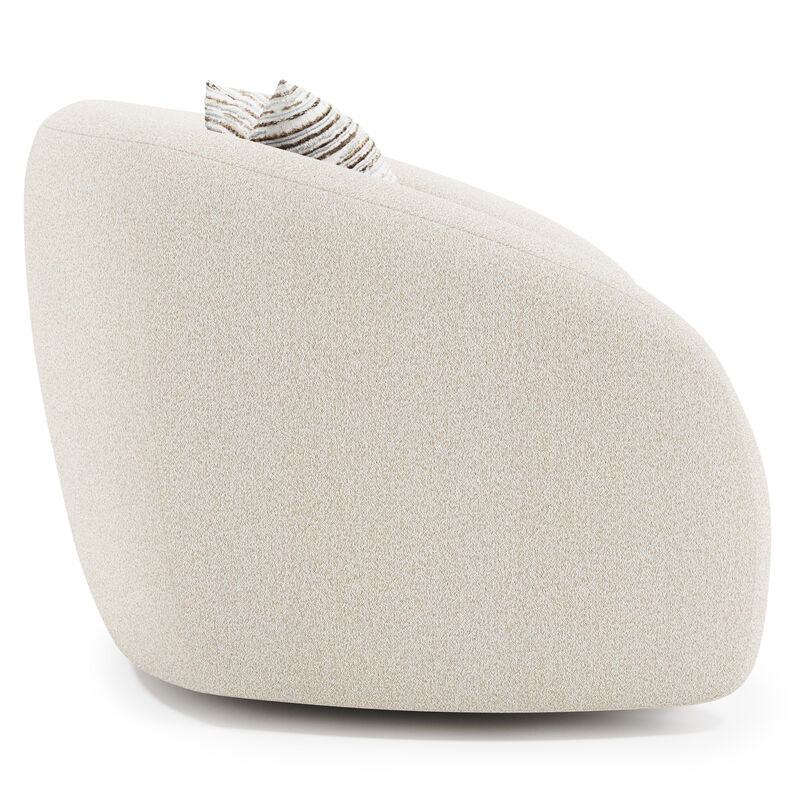 Austen Fabric Swivel Chair image number 1