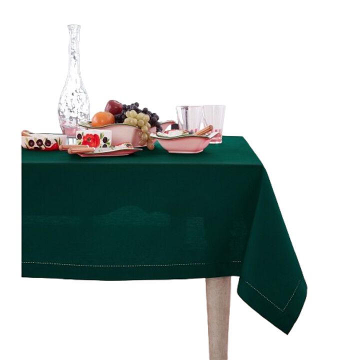 Cotton Linen Tablecloth - Cotton Linen Hemstitch