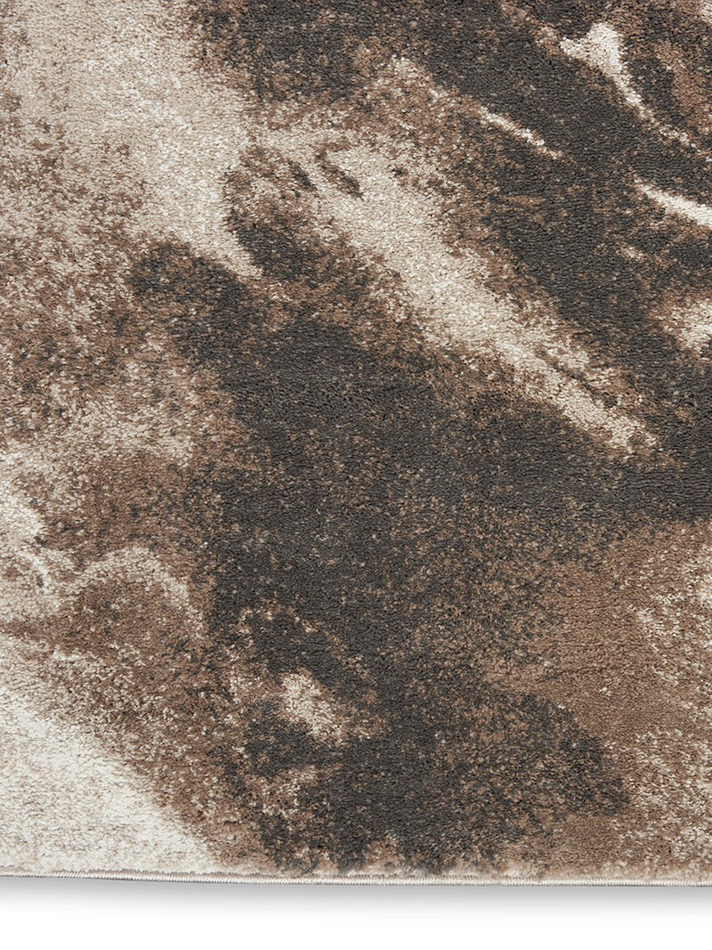 American Manor AMR03 Ivory/Mocha 3'11" x 5'11" Rug