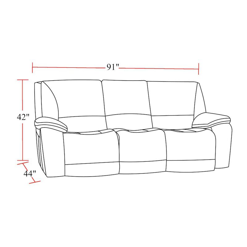 Parker Living Vail - Burnt Sienna Power Reclining Sofa and Loveseat