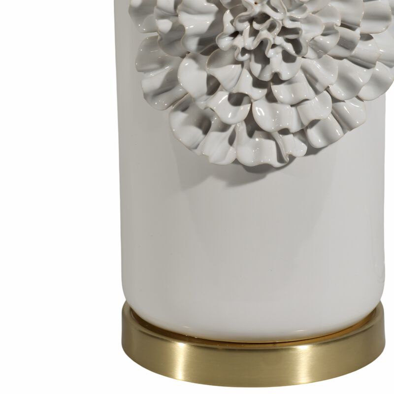 Dahlia Applique Table Lamp image number 5