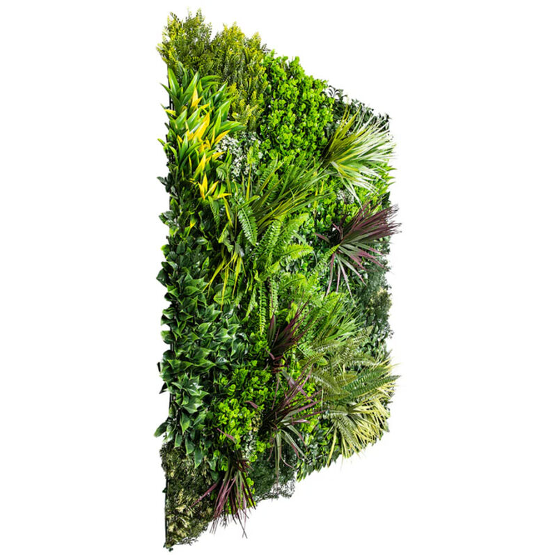 Luxury Urban Greenery Artificial Vertical Garden 40" x 40" 11SQ FT Commercial Grade UV Resistant
