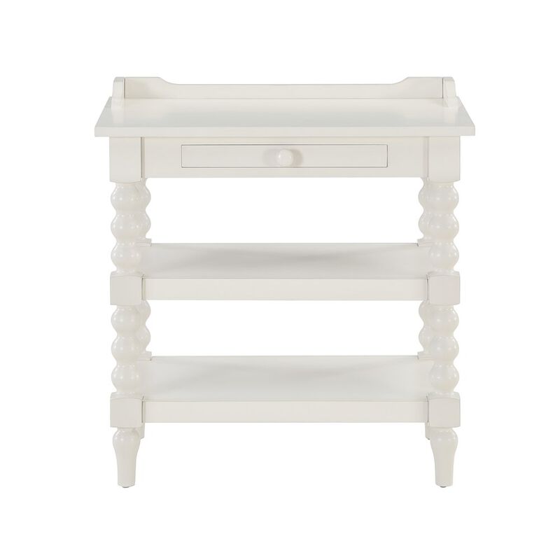 Comfort Pointe Averly Antique White Nightstand