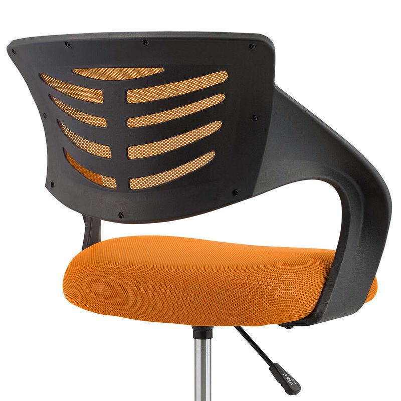 Modway Furniture - Thrive Mesh Office Chair Orange image number 5