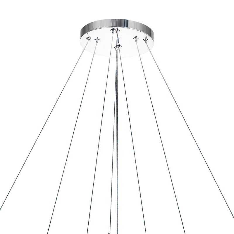 Madeline LED Chandelier With Chrome Finish