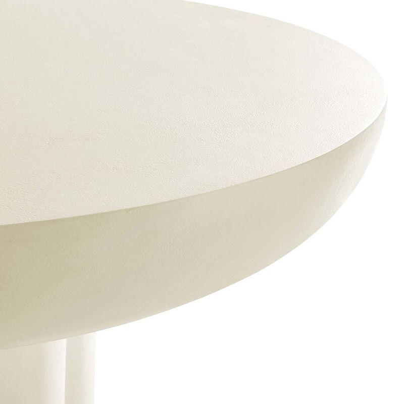 Caspian 40" Round Concrete Dining Table image number 6