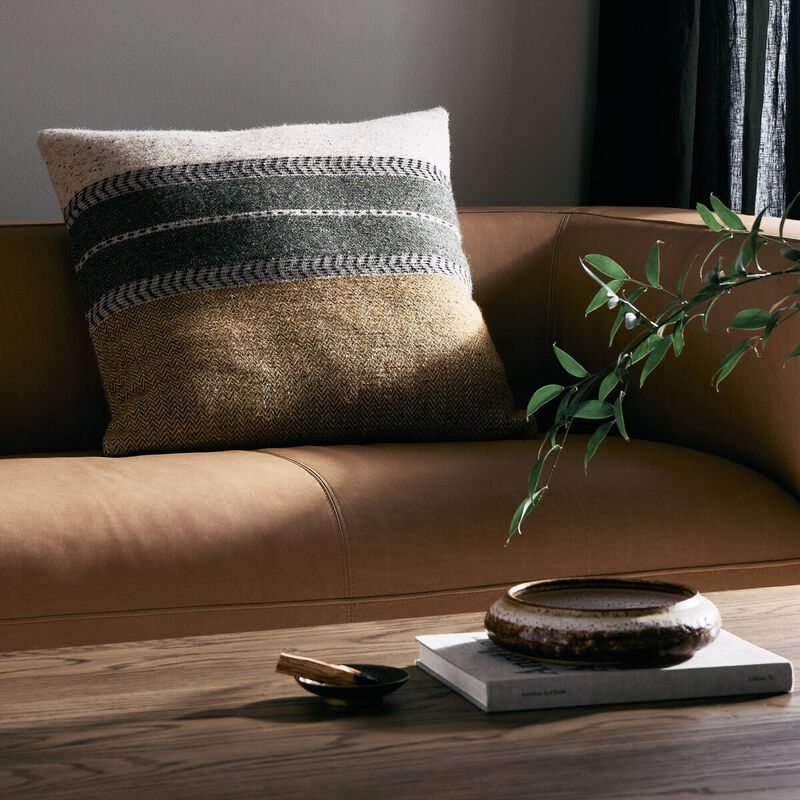 Ambrose Gold Pillow Cover image number 1