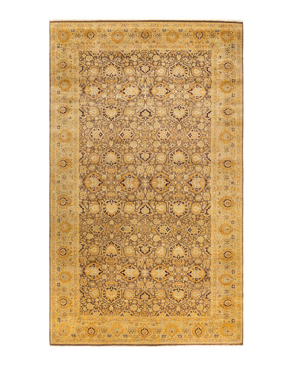 Mogul, One-of-a-Kind Hand-Knotted Area Rug  - Brown,  8' 2" x 13' 10"