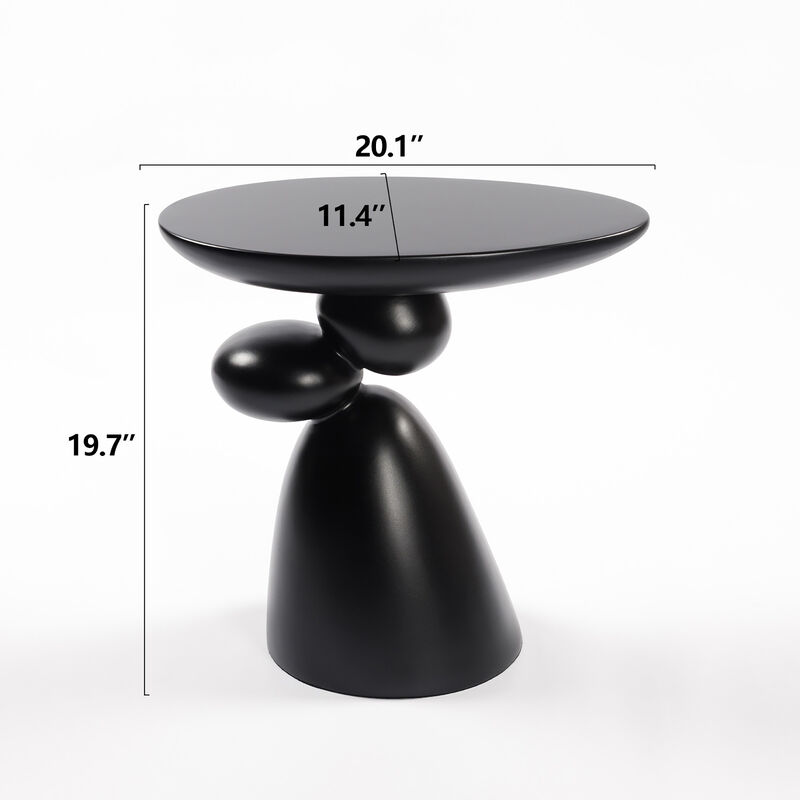 Kuspip Lucky Stone End Table image number 9