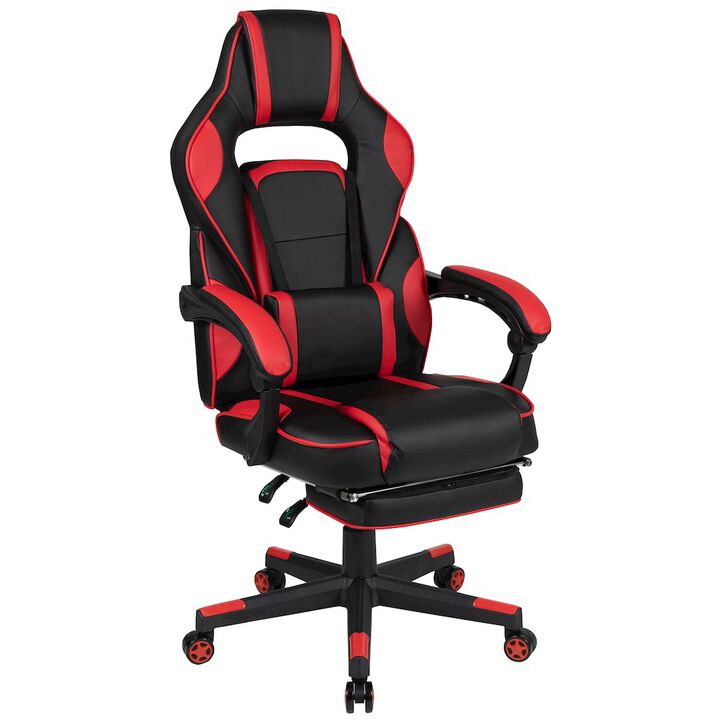 Flash Furniture X40 Gaming Chair Racing Computer Chair - Black/Purple