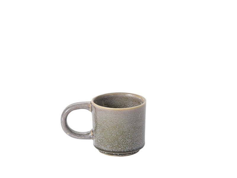 Starling Mug I in Green (Set of 4)