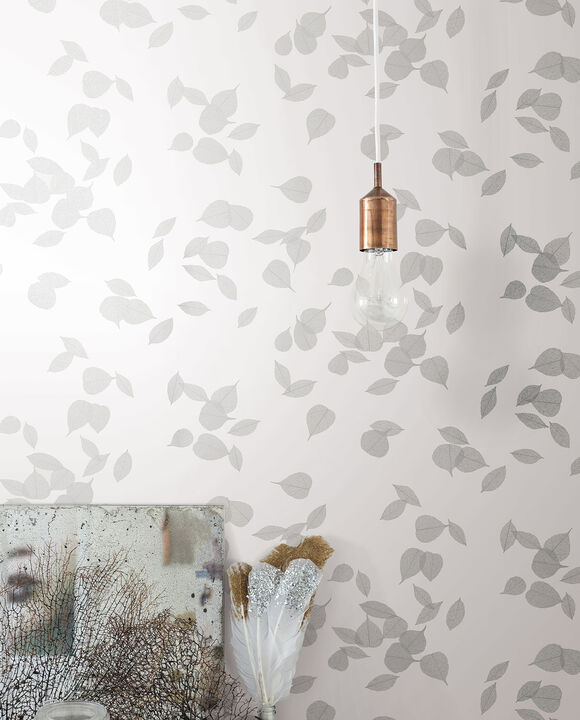 Inner Peace Salt Grey Peel & Stick Wallpaper