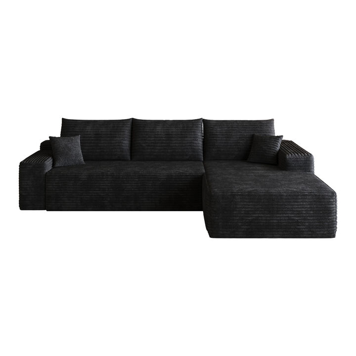 Taldis 107" L-Shape Cloud Sectional Couch