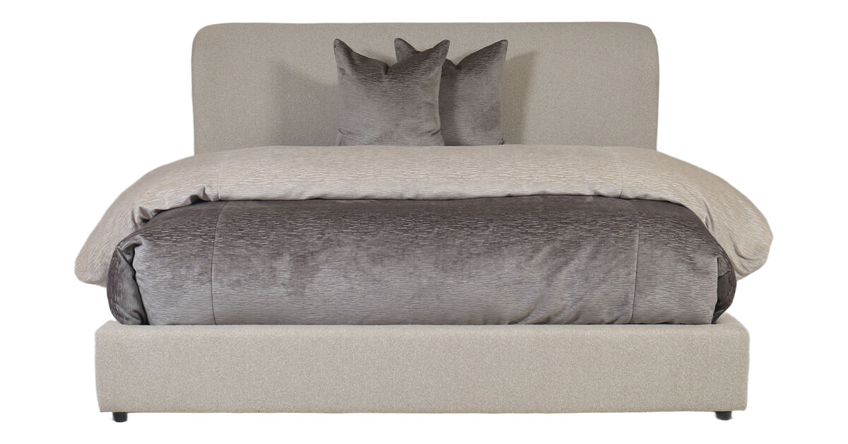 Lily King Upholstered Bed