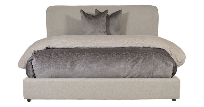 Lily Upholstered Bed image number 0