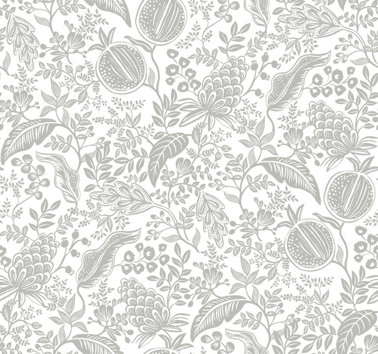 Pomegranate White & Black Wallpaper