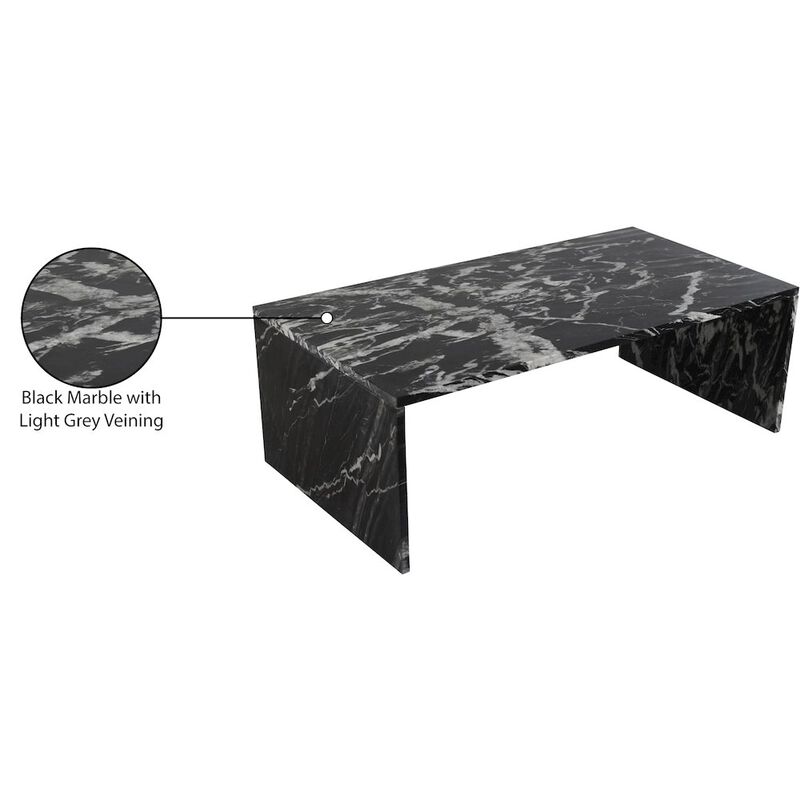 Meridian Furniture Vernazza Marble Coffee Table