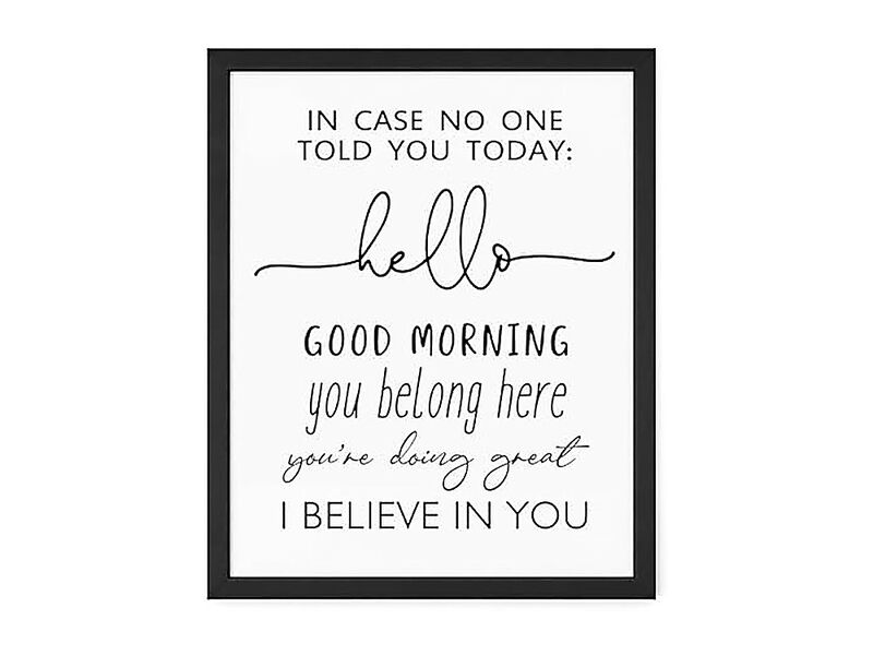 Classroom Signs Teachers Inspirational Teacher Decor Wall Art High School Middle image number 0