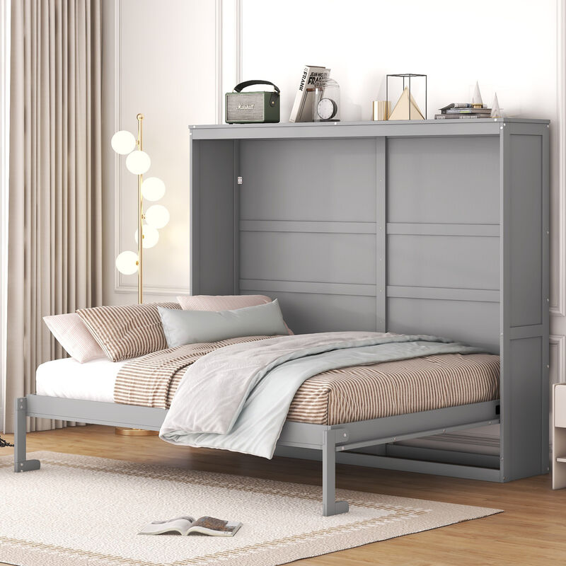 Modern Wood Murphy Bed Wall Bed