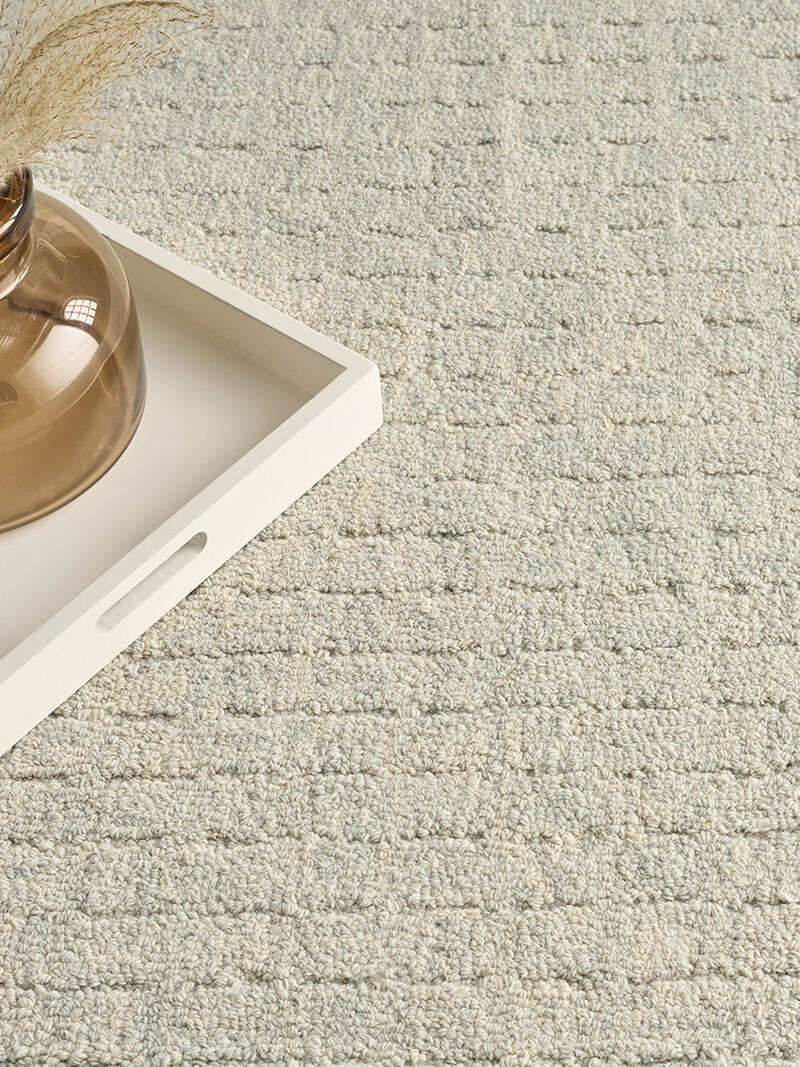 Pure Grids PGR01 Light Blue 7'9" x 9'9" Rug