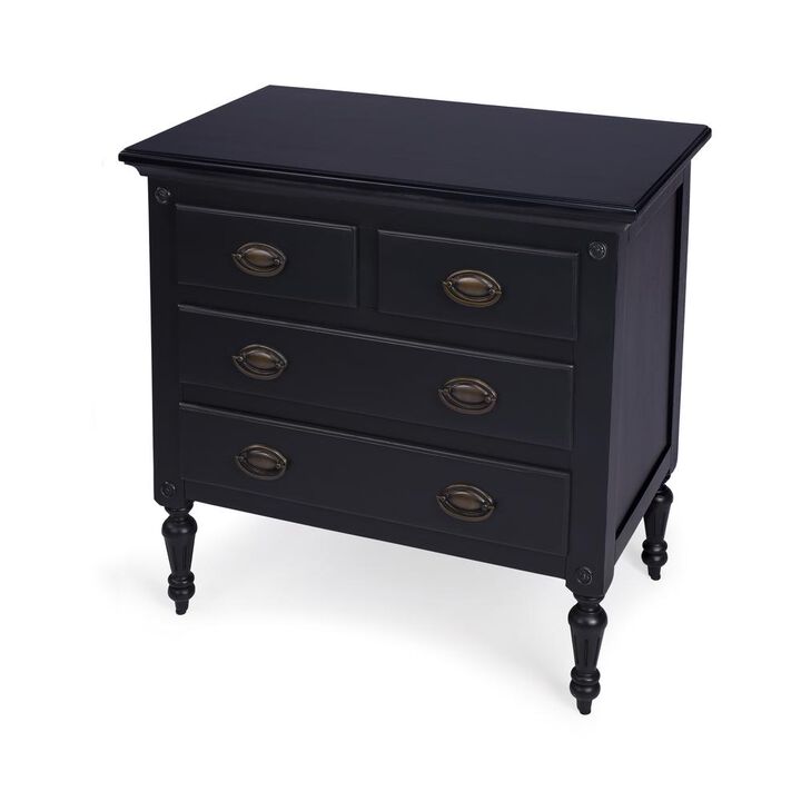 Butler Specialty Company Easterbrook 4 Drawer Chest, Black