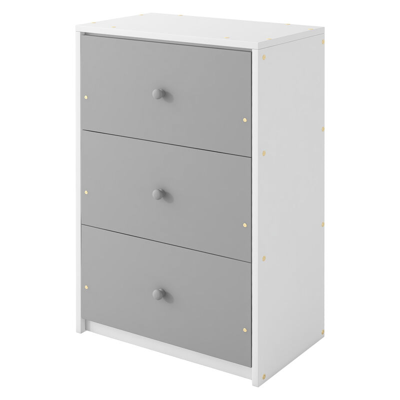 Merax Twin over Twin Loft Bunk Bed with Drawers and Ladder