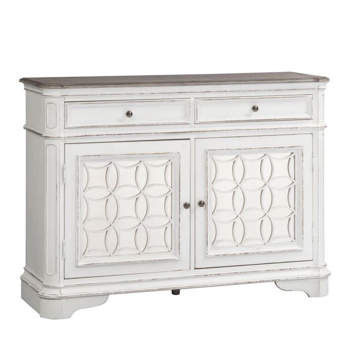 Liberty Furniture Magnolia Manor Buffet in Antique