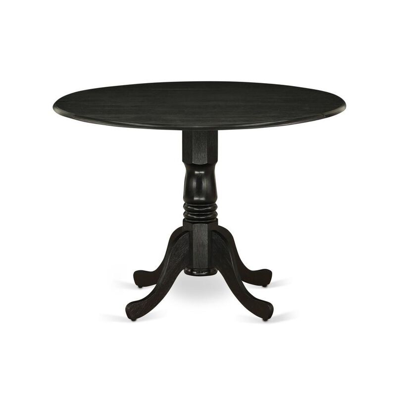 Dining Room Set Wirebrushed Black