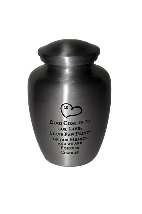 Paw Prints Pet Memorial Urn