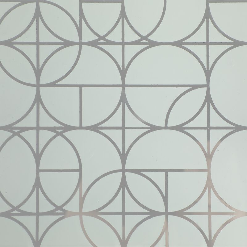 S/2 Sparkly Geo Glass Trays image number 4