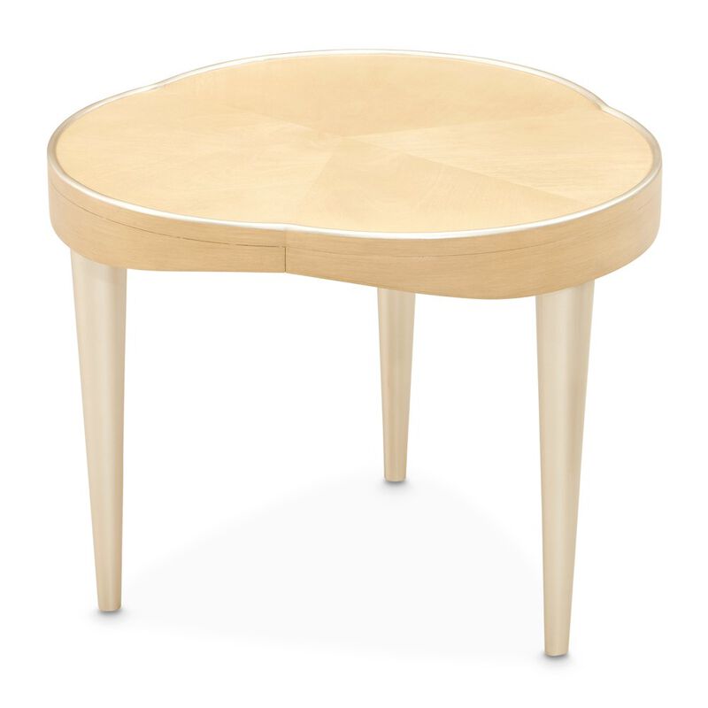 Michael Amini Camellia Field End Table - Caramel image number 0